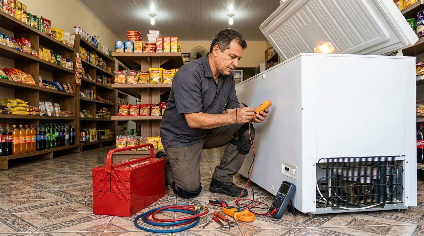 Ajuste de Temperatura do Freezer em Manaus‑AM